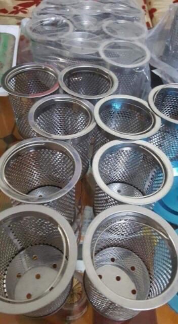Giỏ chặn rác bồn rửa bát inox