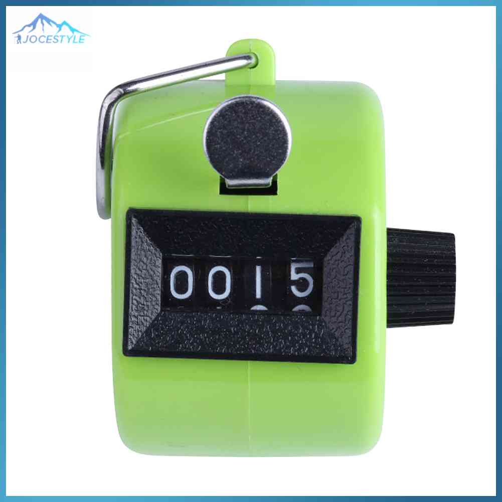 7 Color Hand Held Press Counter Digital Manual Clicker Running Portable Recorder for Sports Running