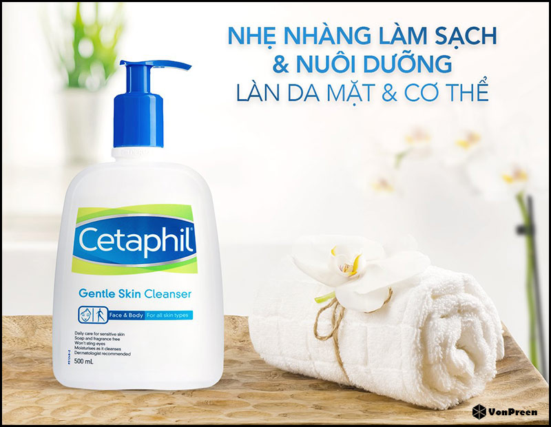 Sữa rửa mặt Cetaphil.Gentle.Skin.Cleanser – 500ml