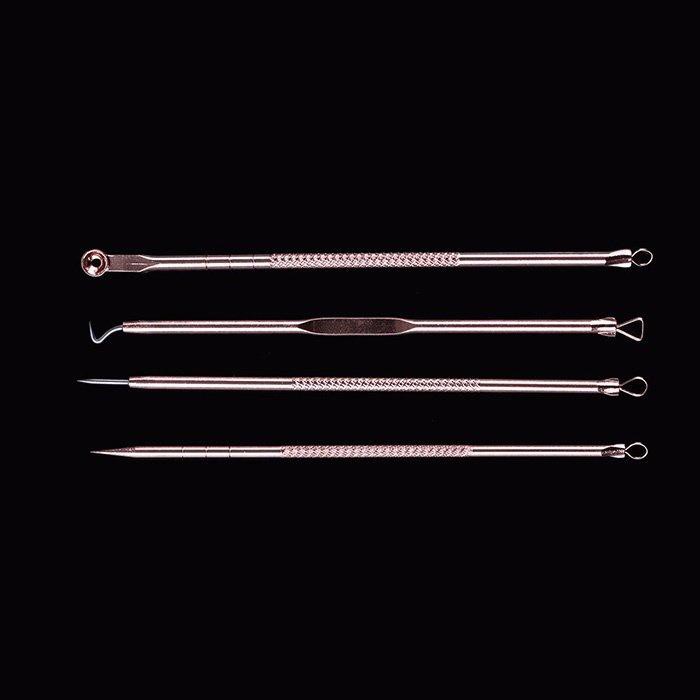 Que nặn mụn đầu đen, mụn trứng cá bộ 4 món 8 đầu