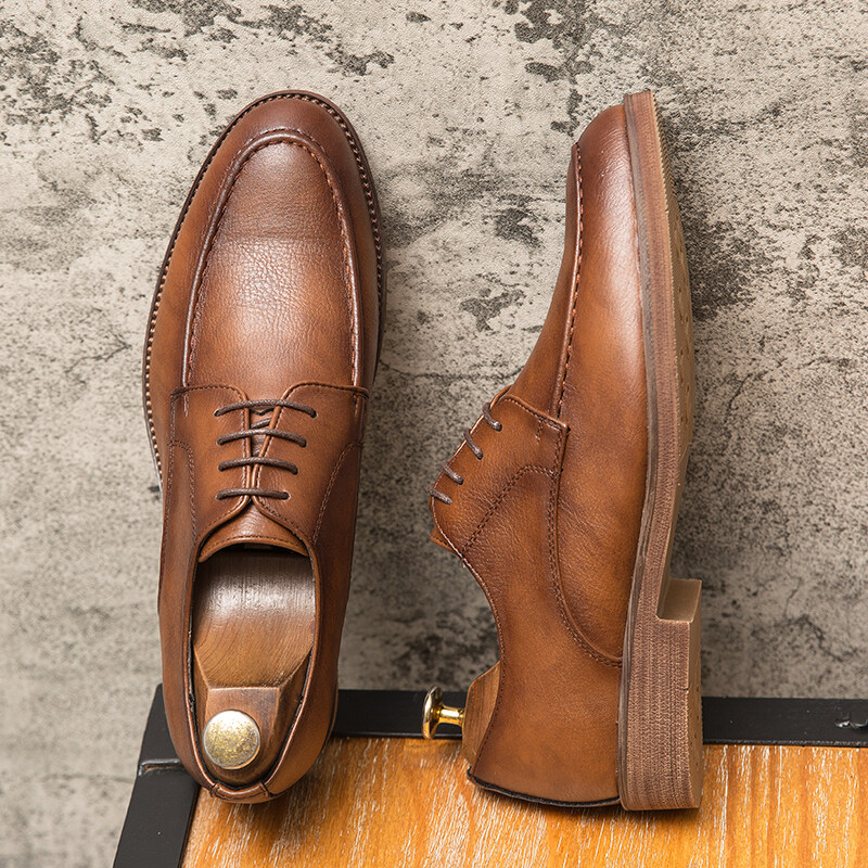 Giày Tây Da Nam Clarks - Malwood Plain826