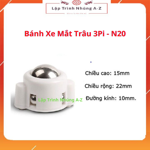 Bánh xe mắt trâu 3pi - n20