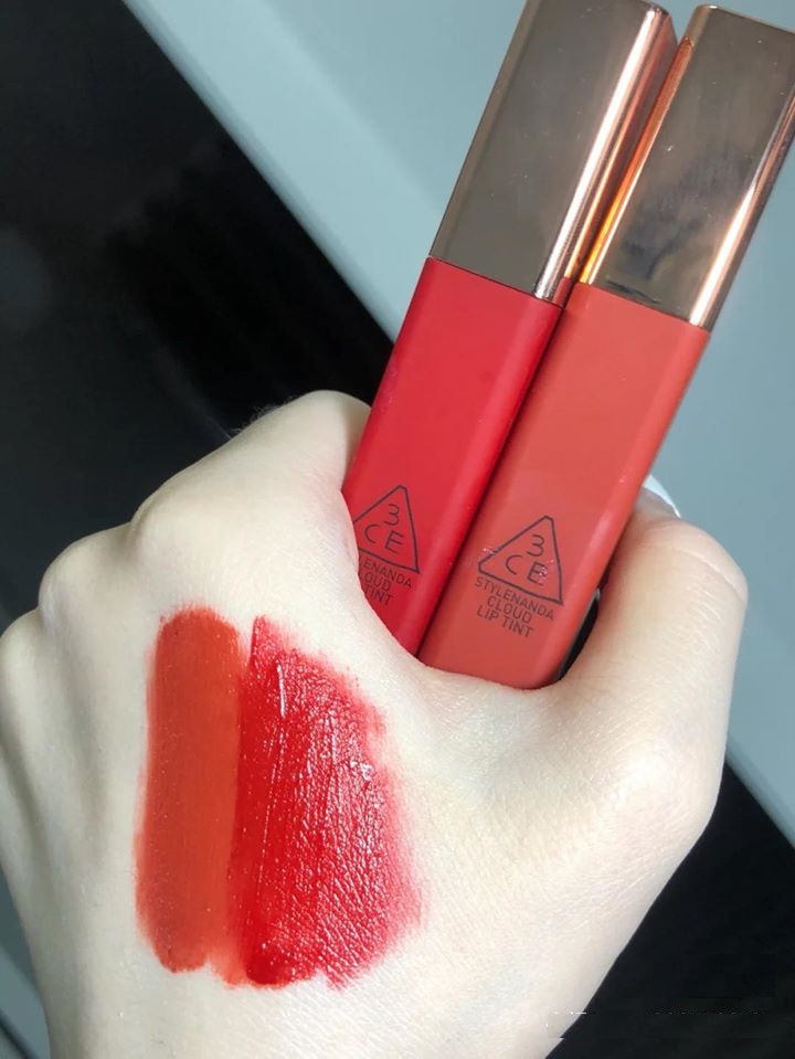 Son 3ce cloud lip tint macaron red (màu đỏ bỉ ngạn)