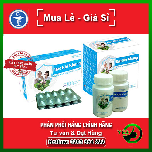 [HCM]Bảo khí khang hộp 120 viên - Tích điểm tặng ngay 1 vĩ 10 viên
