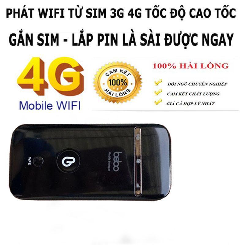 Thiết bị phát WiFi từ sim 3G 4G ZTE MF65 - TẶNG SIM 4G DATA KHỦNG