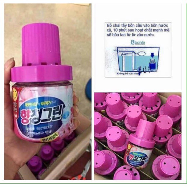 (FREE SHIP) Chai Thả Bồn Cầu Khử Mùi <3