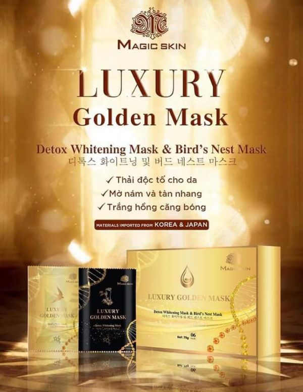 Mặt nạ cấy trắng thải độc yến magicskin
