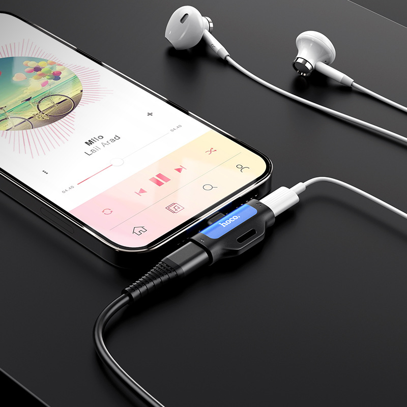 Bộ chuyển đổi Hoco LS31 từ lightning sang 2 cổng lightning