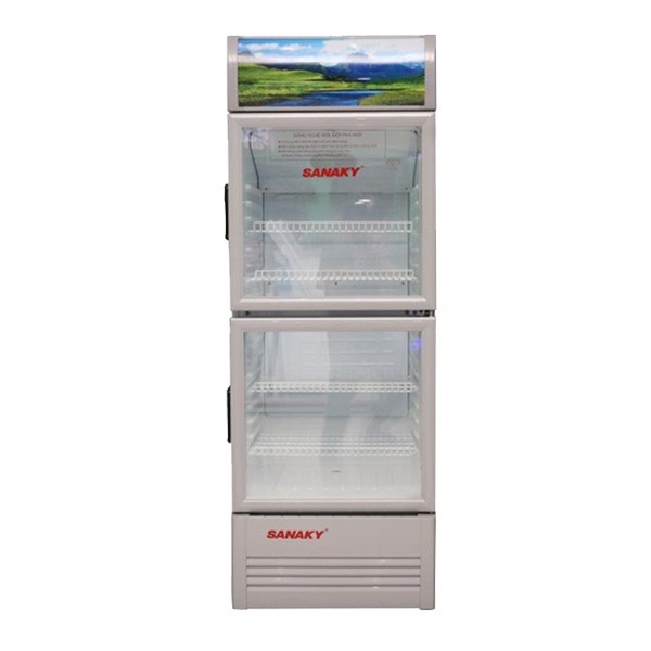Tủ Mát Đứng Sanaky Vh-308W 2 Cánh Dàn Nhôm