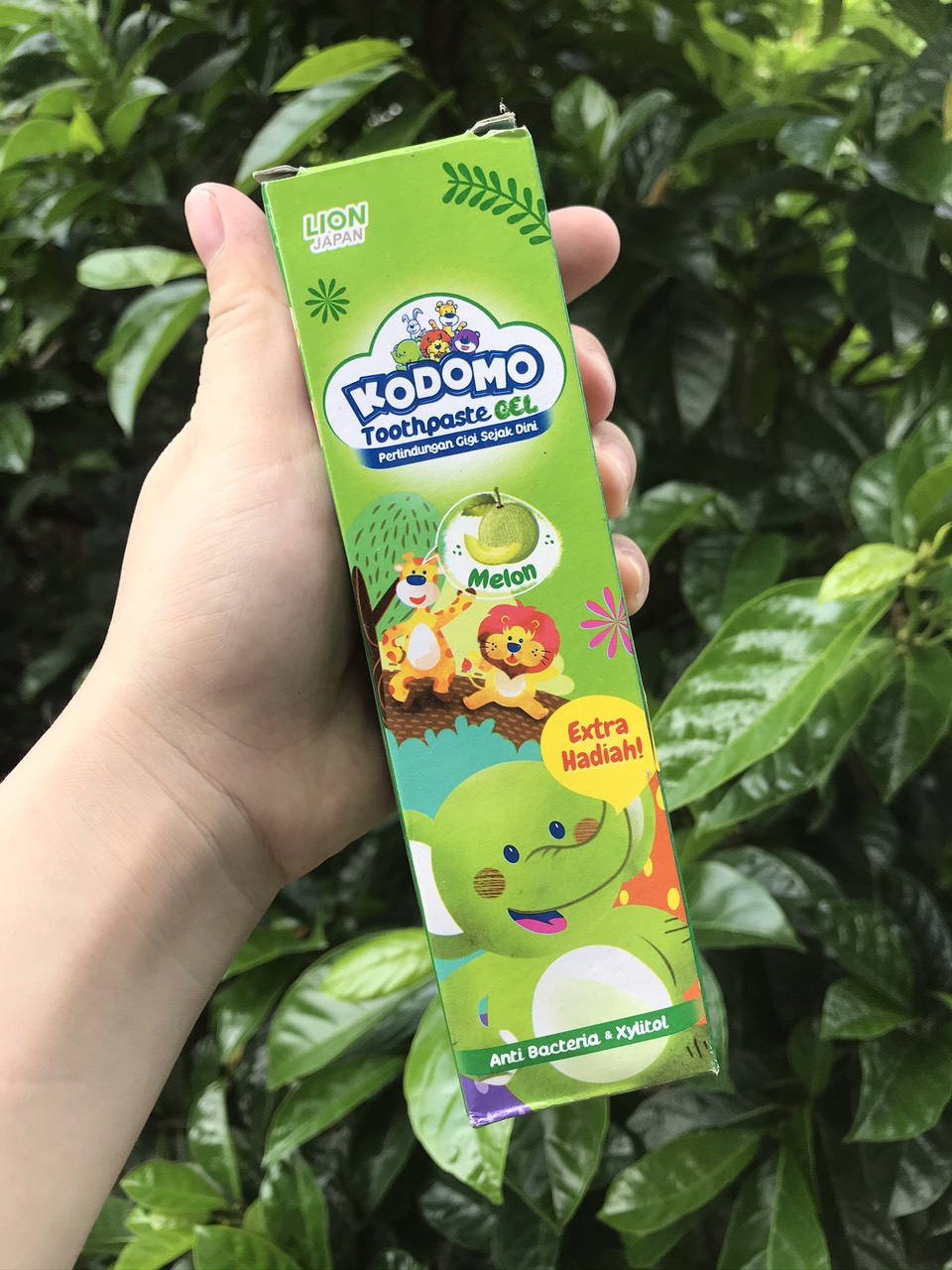 Kem đánh răng Kodomo Nuốt được cho bé