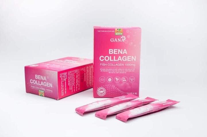 Collagen Dạng Bột BENA COLLAGEN GANA( HỘP 30 GÓI)