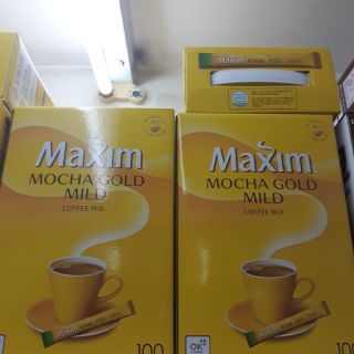 Cà phê MAXIM GOLD Hàn Quốc 100 GÓI(100 gói) Korea thumbnail