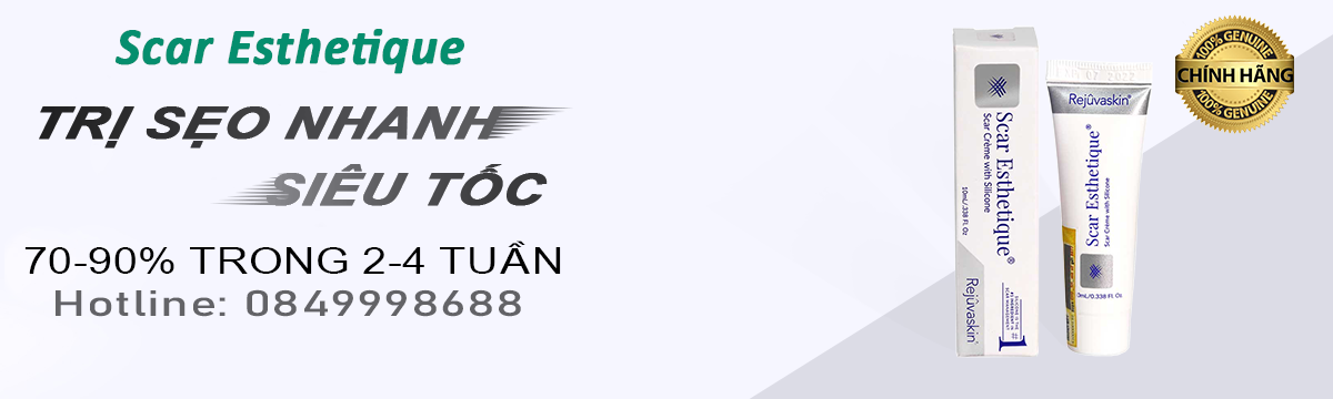 Kem Sẹo Scar Esthetique - Rỗ/Lõm/Lăn Kim/Thâm (10ml)