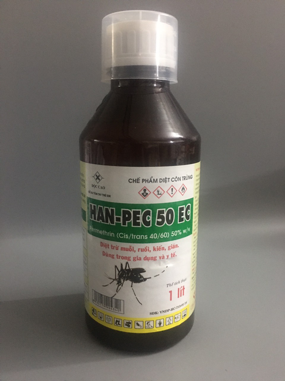 Han-pec 50EC thuốc diệt muỗi, ruồi, kiến, gián
