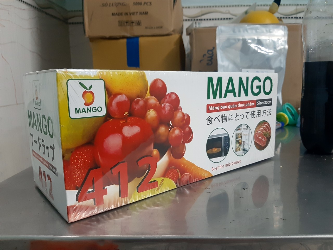 [HCM] Màng bọc thực phẩm 412 - Mango 412 - Khổ 30 cm