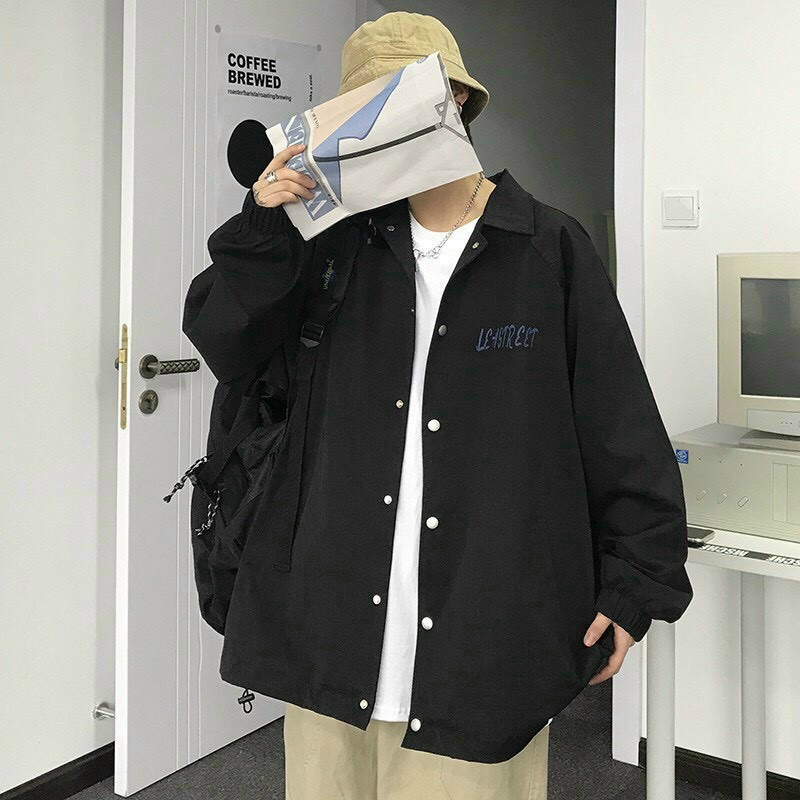 [HCM]Áo Khoác Dù FORM RỘNG LEASTREET TP TKT