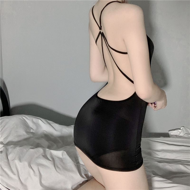 Đồ ngủ sexy ôm body hở lưng cosplay
