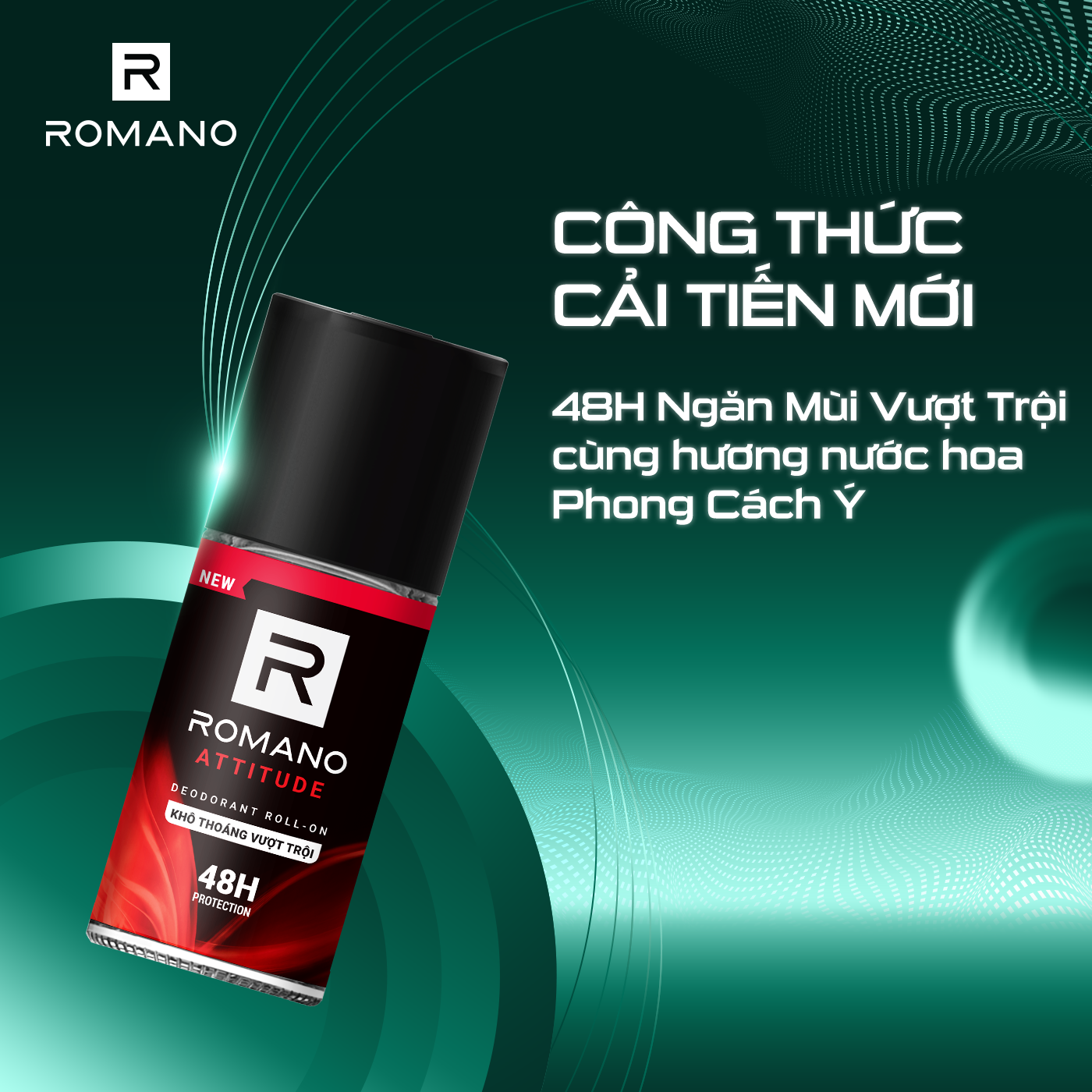 Lăn khử mùi Romano Attitude 50ml
