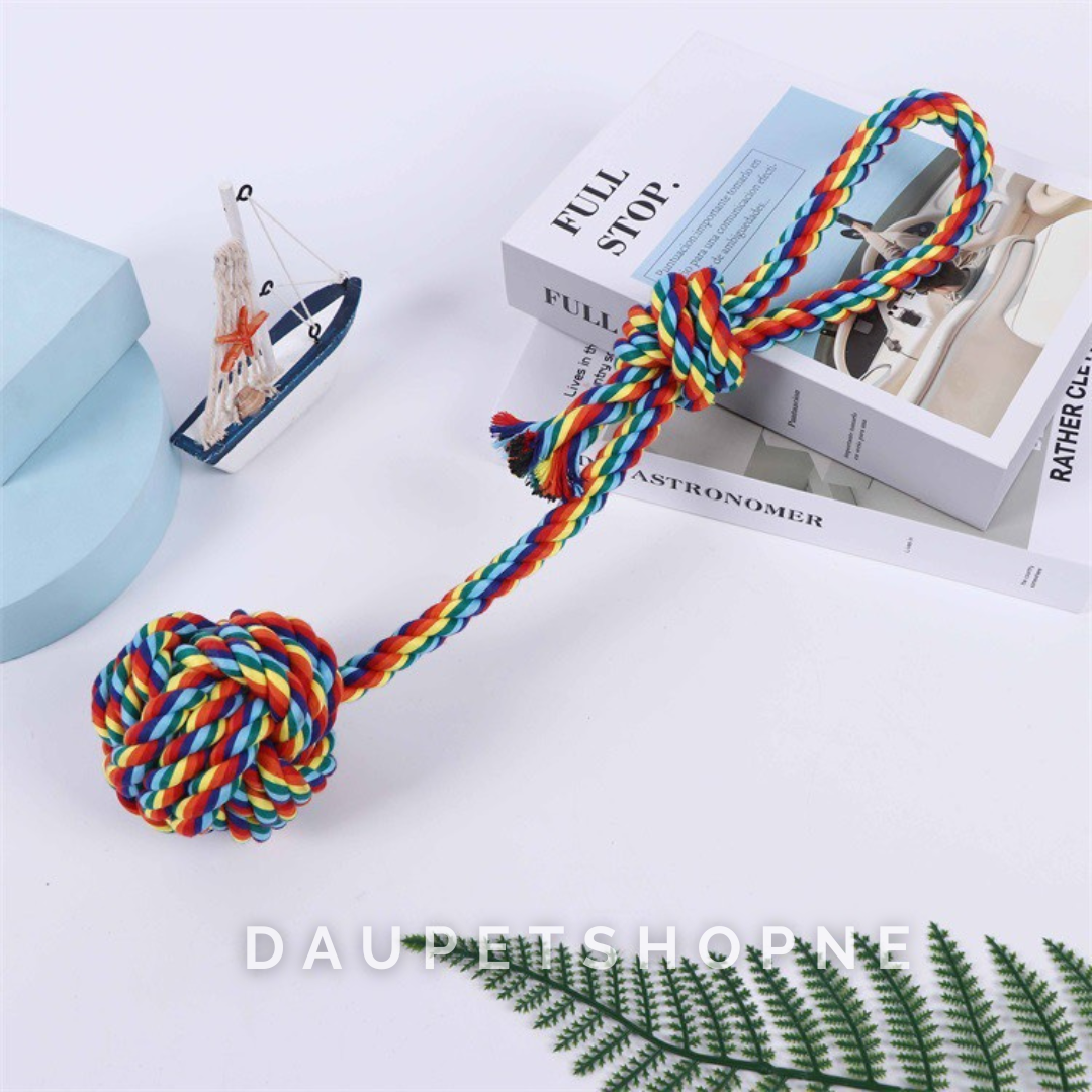 Đồ chơi gặm dây thừng cho thú cưng