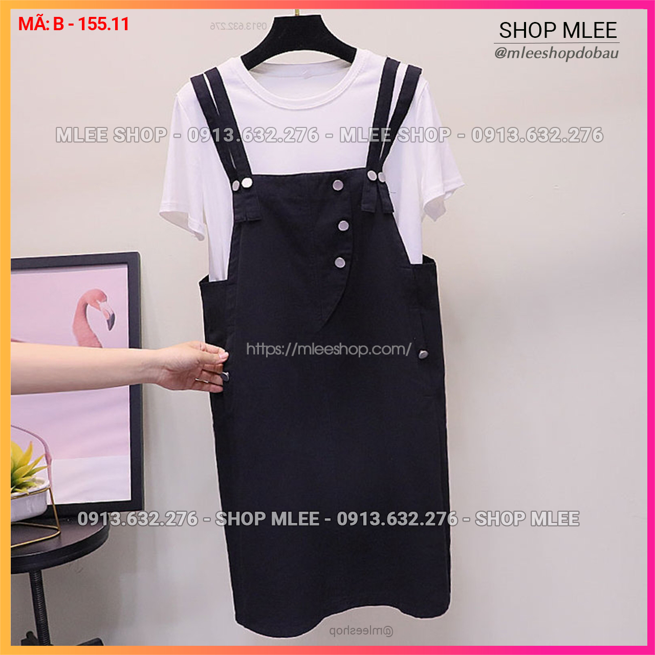 Sét yếm bầu công sở hàng đẹp , yếm rời dành cho mẹ bầu, MLEE SHOP
