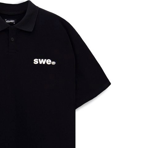 Áo polo Nam SWE POLO - BLACK basic, thời trang chính hãng