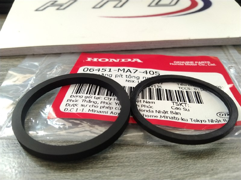 Bộ gioăng piston ngàm phanh HONDA WINNER / BLADE / WAVE 110 / FUTURE Mập (06451MA7405) (CÁI)