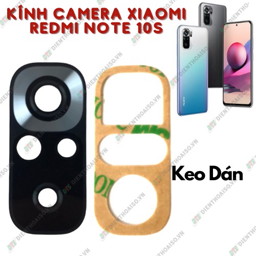Glasses camera Xiaomi Redmi Note 10s enclosed glue stickers