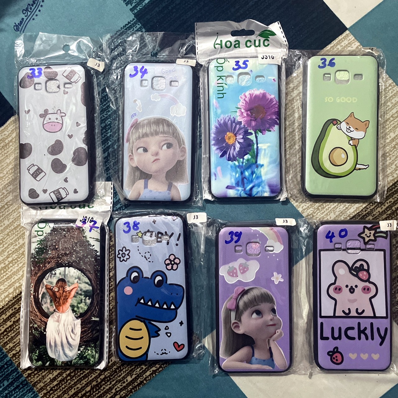 [Nhiều mẫu] ốp Lưng dẻo cute Cho Sam Sung J3 Samsung Galaxy J310