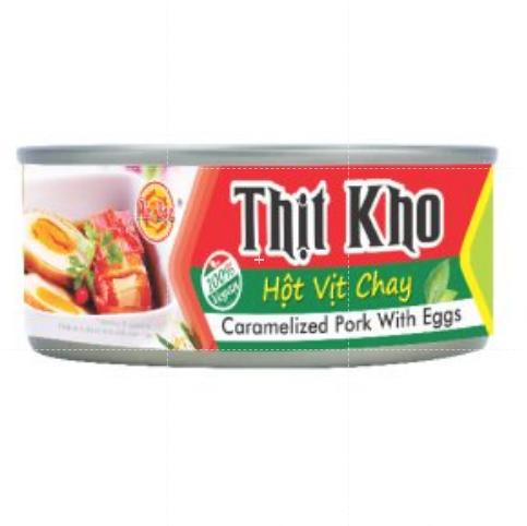 Thịt kho hột vịt chay âu lạc 150g