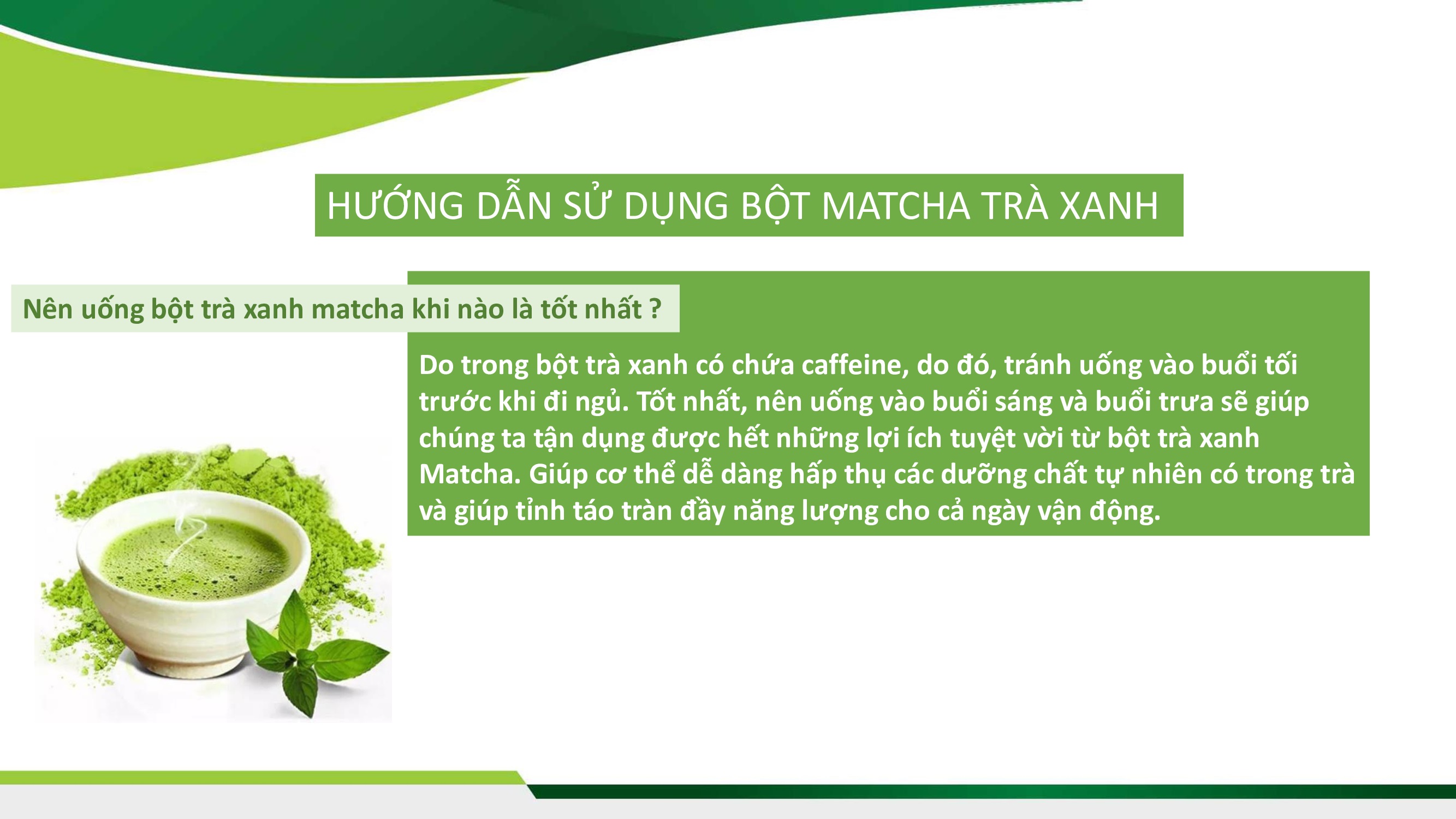 MATCHA TRÀ XANH  BEHENA - LIÊN KẾT XANH