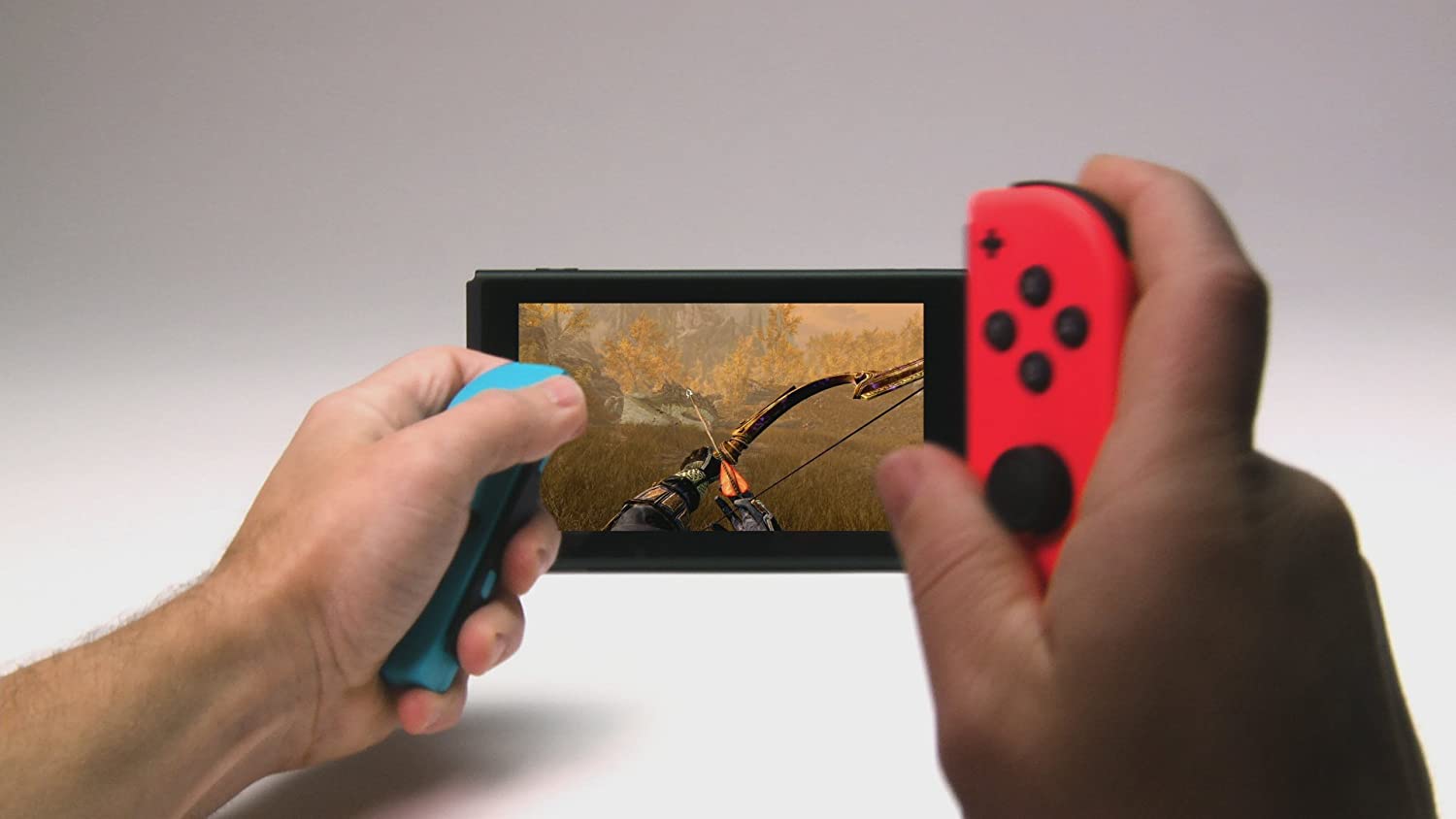 [US] Máy game Nintendo Switch Neon Blue Red Joy Con - Version 2
