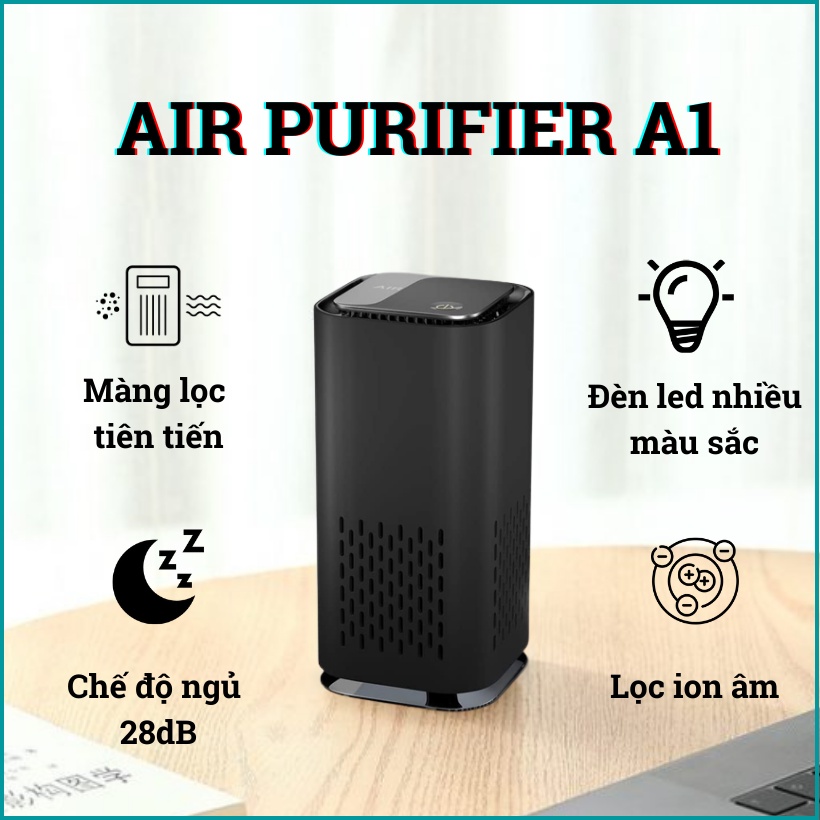 Máy Lọc Không Khí Xe Ô Tô MAX AIR A1 bộ lọc 4 lớp cao cấp, máy lọc không khí tạo ion âm khử mùi xe hơi, máy lọc không khí xe hơi , lọc không khí ion âm tạo không khí trong lành trong xe hơi, máy lọc không khí A1 khử mùi xe ô tô,