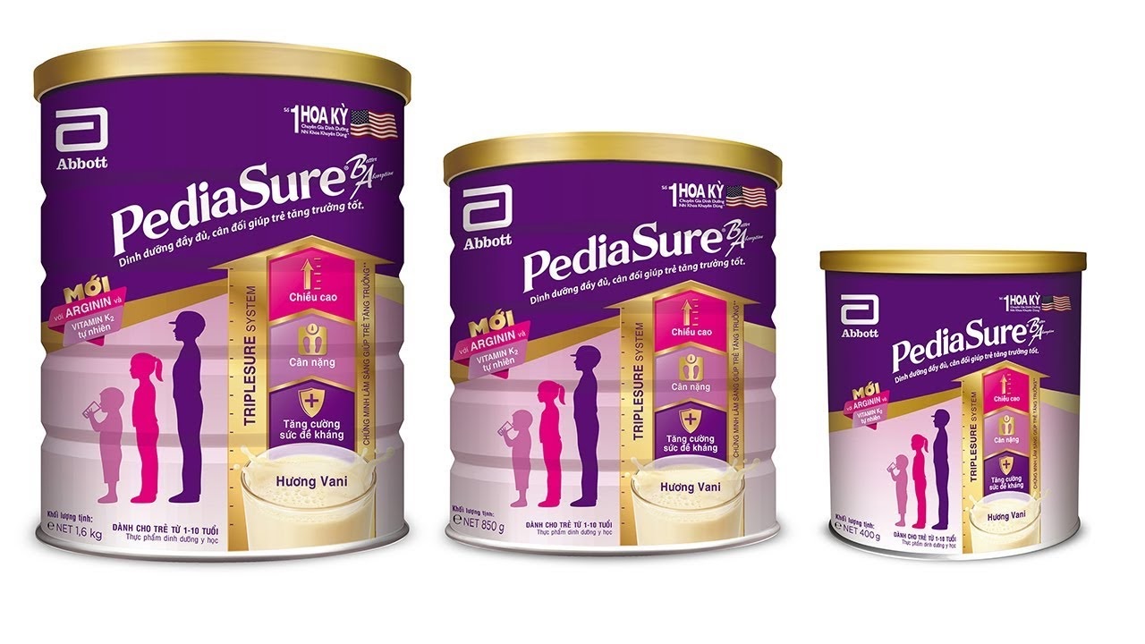 Sữa bột Pediasure 1.6kg