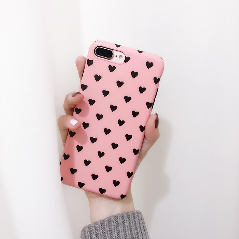 Ốp lưng silicon Iphone 6/6s, 6/6s plus hình trái tim