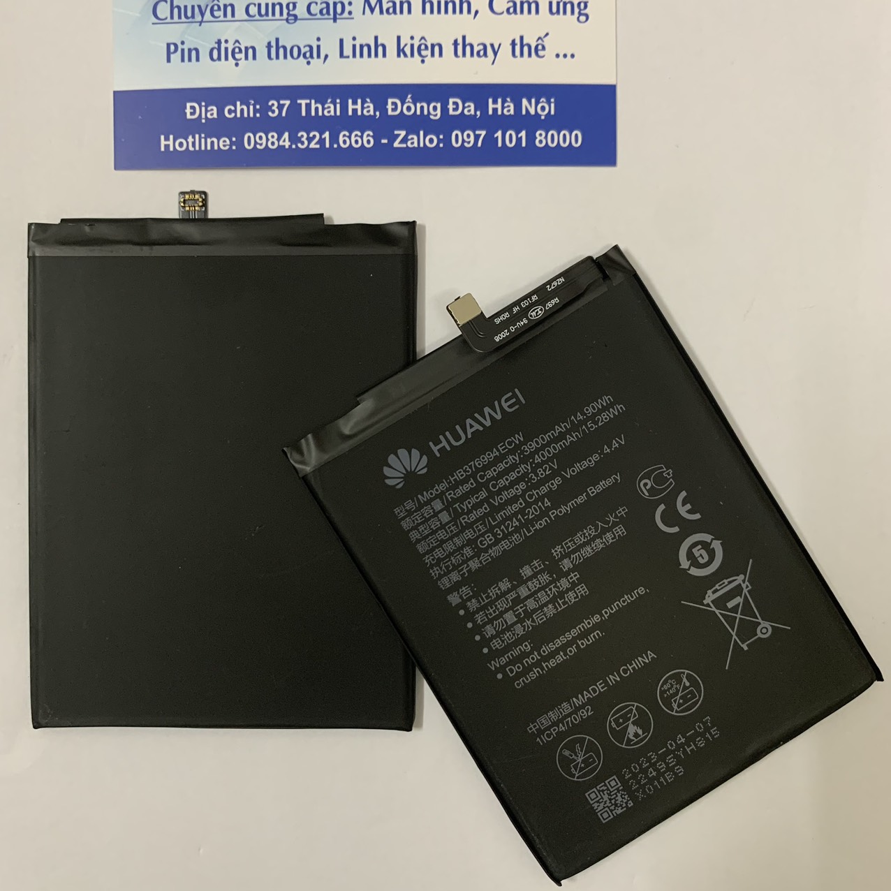 Pin huawei honor v9 / honor 8 pro 4000mah - new