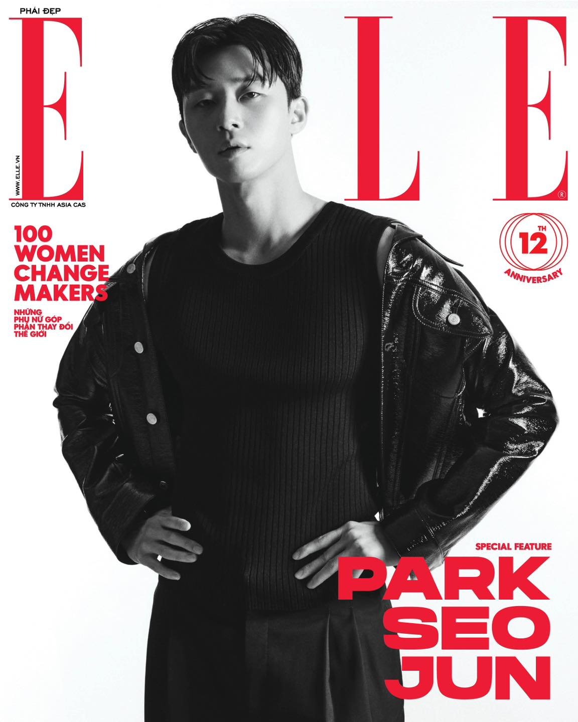 Tạp chí ELLE tháng 11 - Spin off Park Seo Jun