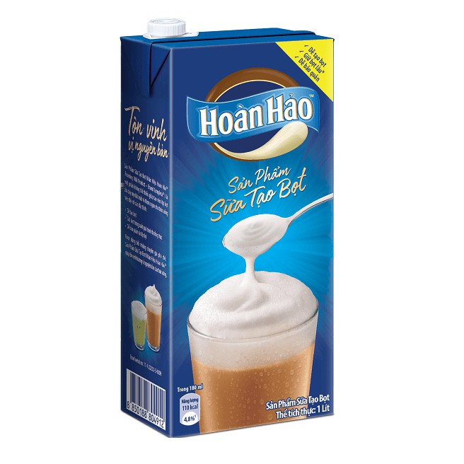 Sữa Tạo Bọt Dùng Trong Pha Chế Hoàn Hảo 1 Lít