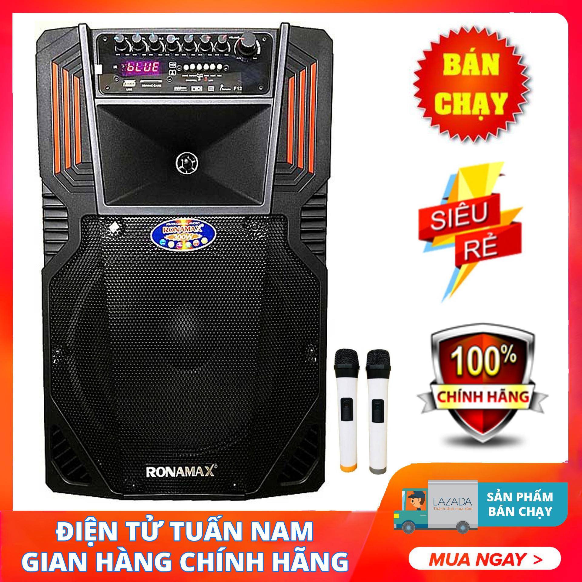 [HCM]Loa kéo Bluetooth Roanamax F12 (A) (3 Tấc) - Model mới nhất cực hay