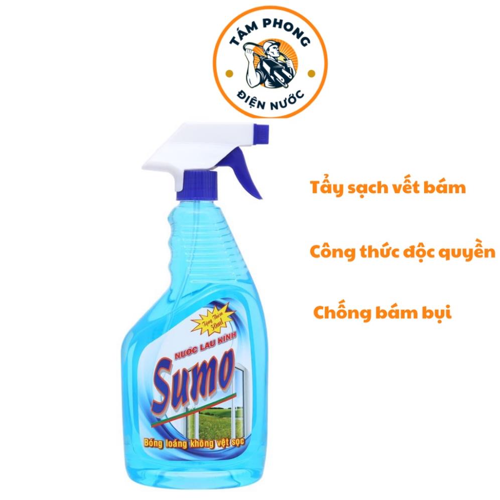 Nước lau kính SUMO chai 850ml