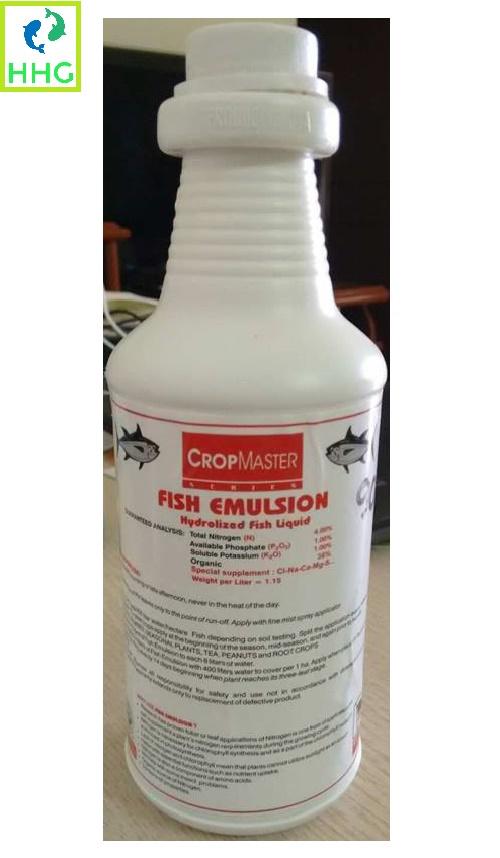 Phân đạm cá cao cấp Fish Emulsion 1.000ml- Sản xuất tại Mỹ
