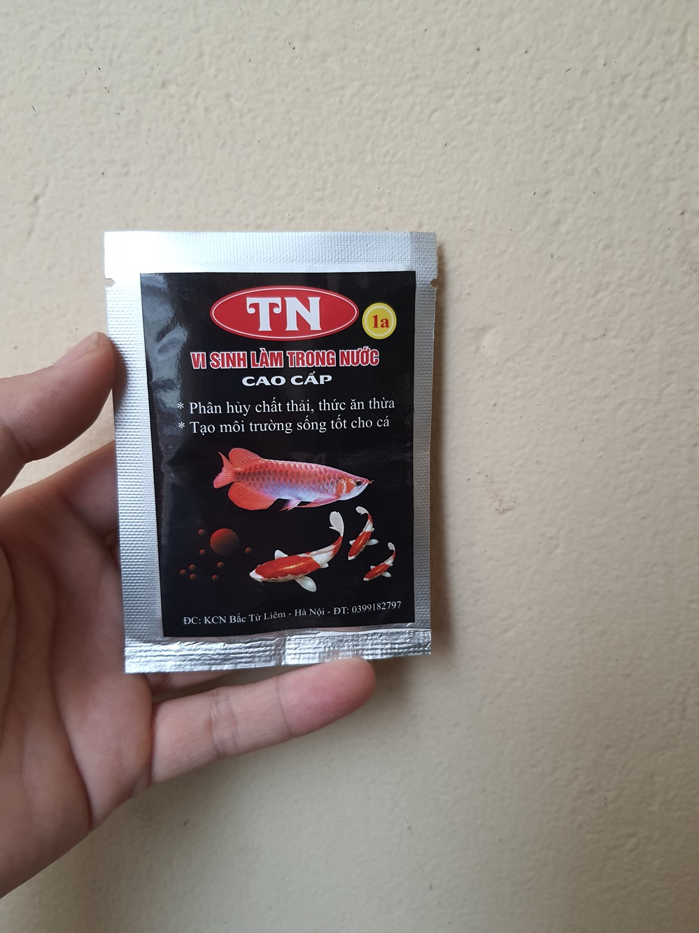Men vi sinh cao cấp TN - 1a, gói 10g dạng bột