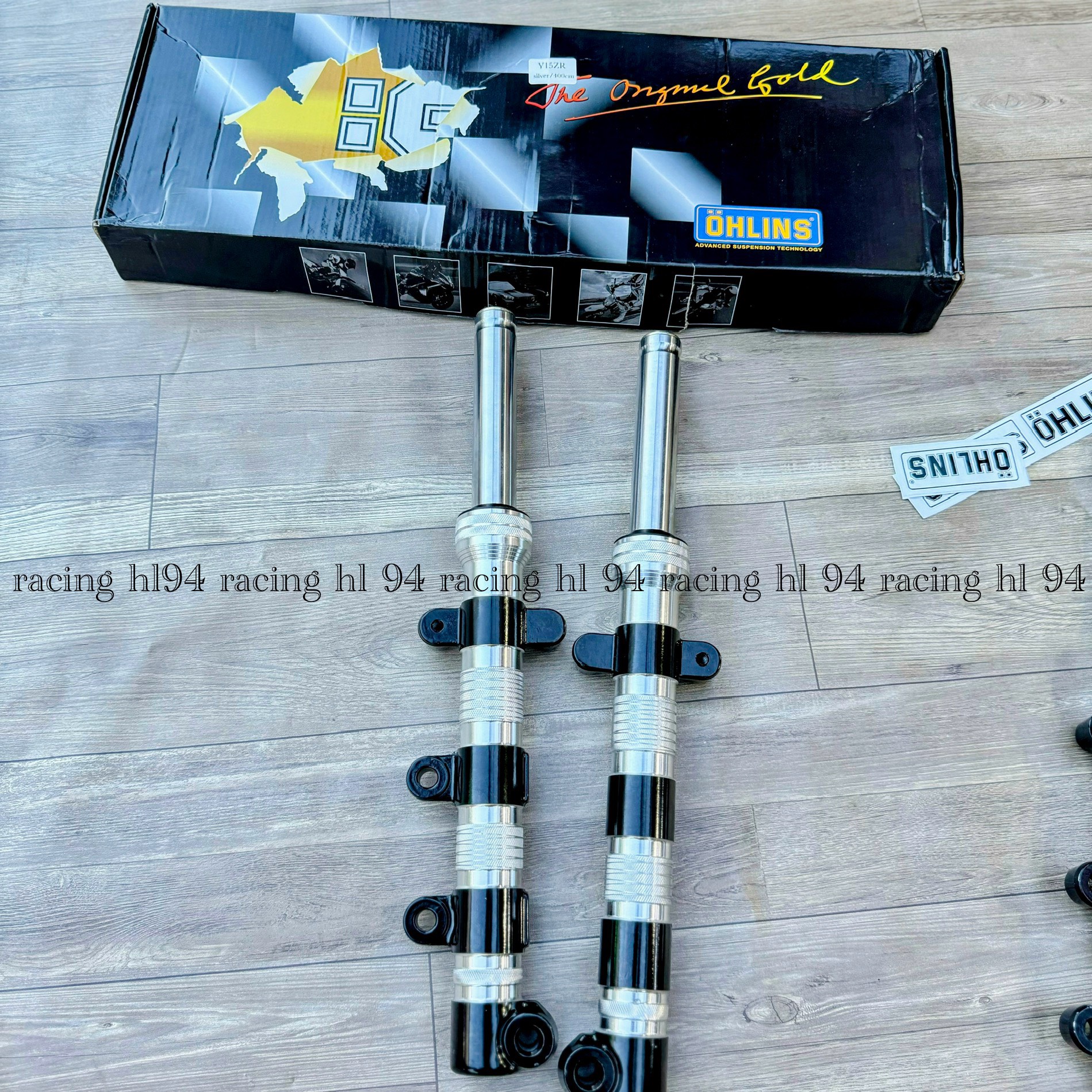 Phuộc phay DBR Exciter 150 Malaysia lắp đặt như zin