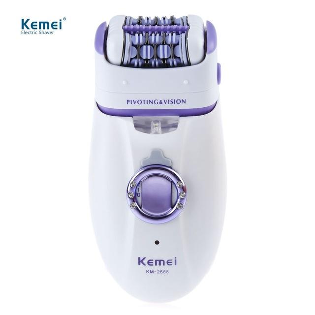 Máy nhổ lông cạo lông luxury kemei 2668