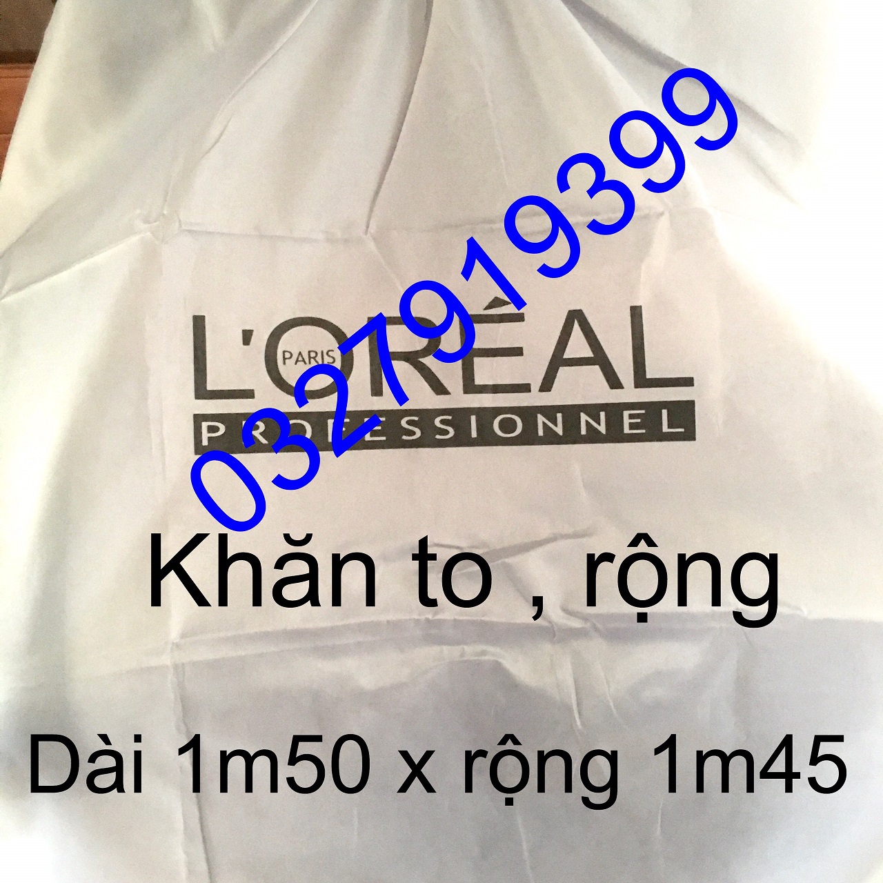 Khăn choàng , áo choàng cắt tóc LOREALL to rộng