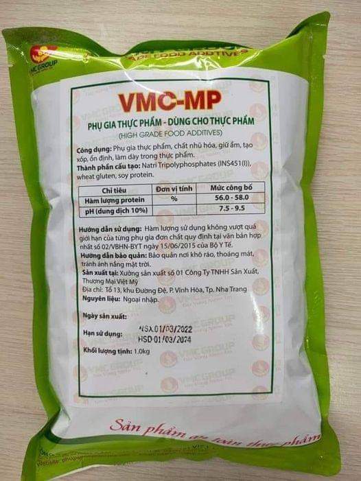 [ VMC - MP ] -  Phụ gia tạo kết dính cho giò chả, xúc ích