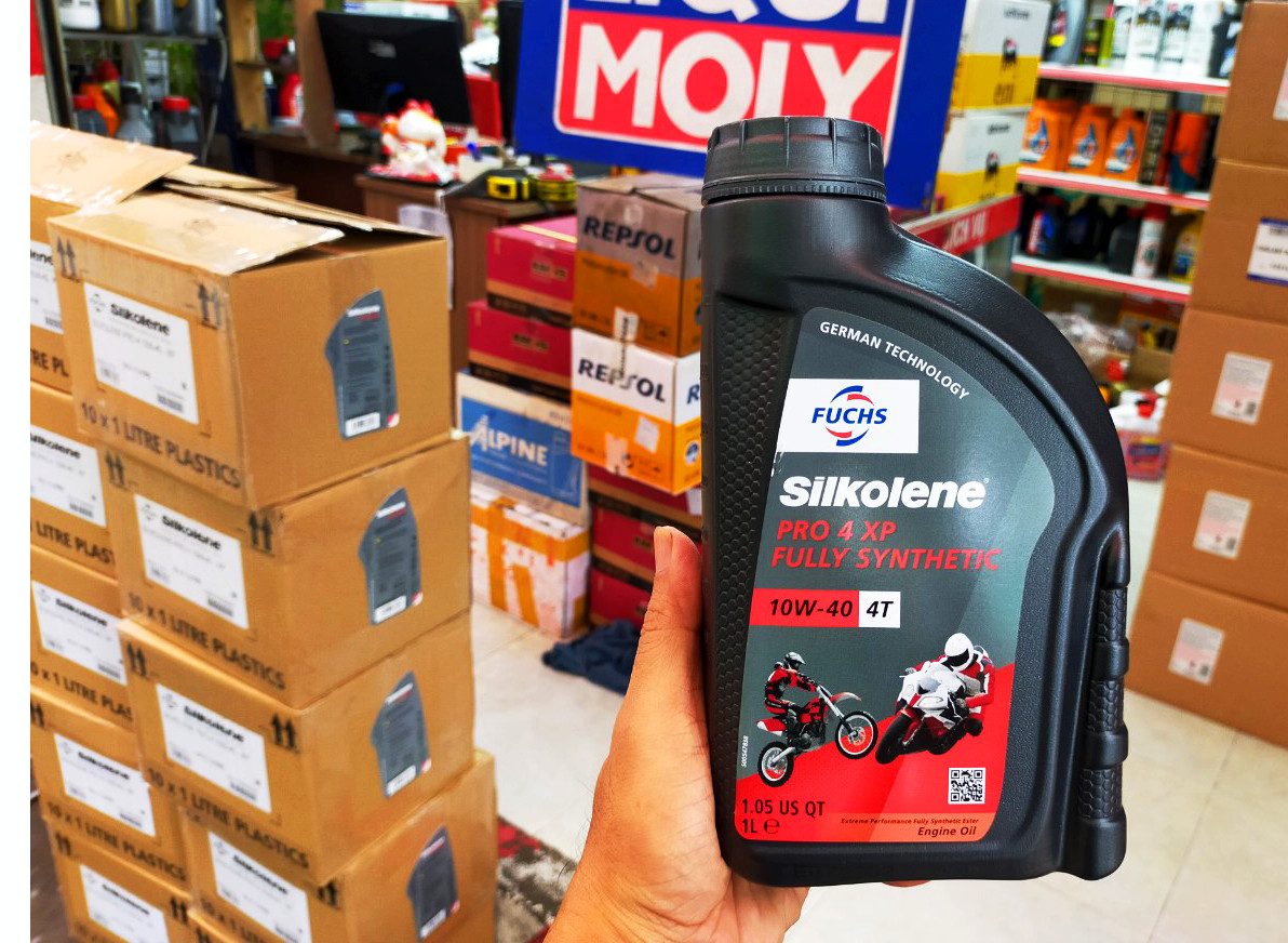Nhớt Fuchs Silkolene Pro 4 10w40 XP 4T 1.2L