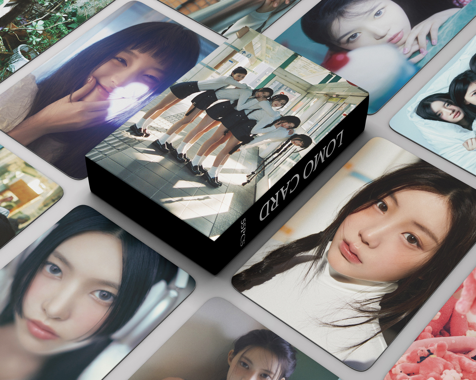 Set 55 lomo card ILLIT - SUPER REAL ME 2024