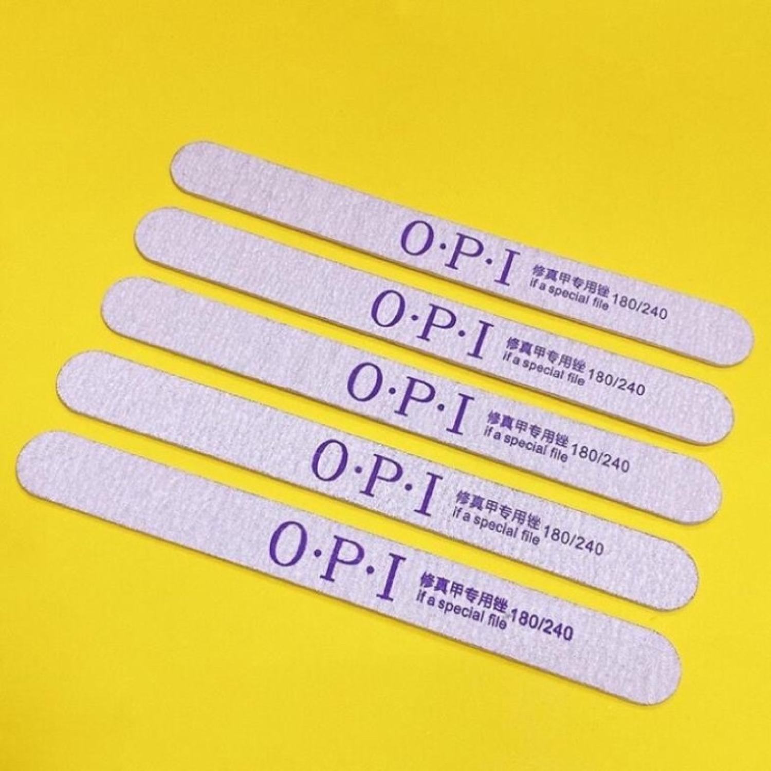 Dũa O.P.I loại mỏng ƞhất 180/240 dũa phom móng