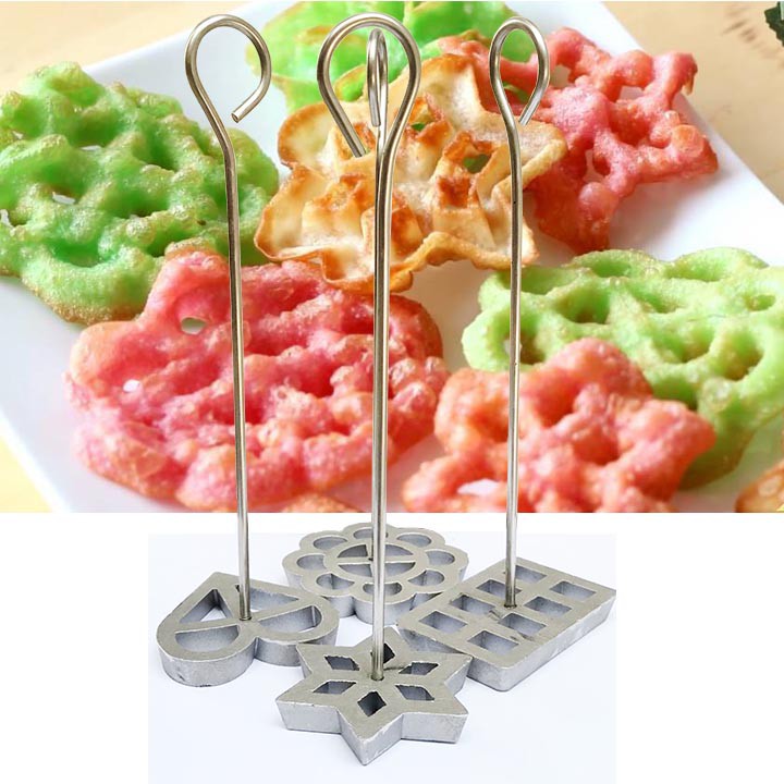 [HCM]Bộ 4 Khuôn Bánh Nhúng - Món ăn đơn giản mà ngon tuyệt