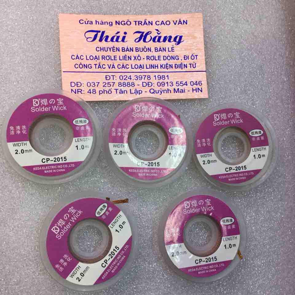Dây hút thiếc